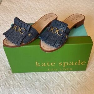 Kate Spade Brie Denim Slide Sandal